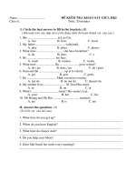 Bài giảng De hoc ki I L6