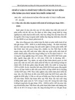 CƠ SỞ LÝ LUẬN VÀ CƠ SỞ THỰC TIỄN CỦA CÔNG TÁC HUY ĐỘNG VỐN THÔNG QUA PHÁT HÀNH TRÁI PHIẾU CHÍNH PHỦ