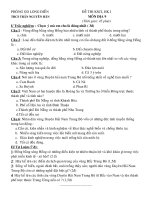 Đề KSCL Địa 9 HK I (2006-2007)