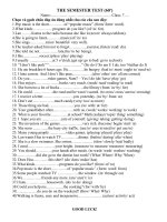 Bài giảng KT  Trac nghiem anh (45'''')