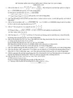 Đề thi giải toán trên MTCT