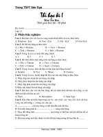 Bài soạn ĐỀ THI HKI MÔN SỬ LỚP 12