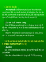 Bài soạn Chuẩn kiến thức kĩ năng môn Lịch sử