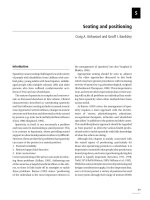 Seating and positioning