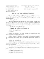 Bài soạn HD thi Olympic Tiếng Anh qua Internet vòng huyện