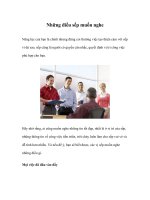 Những điều sếp muốn nghe