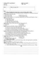 Đề kiểm tra lý 9 lần 3