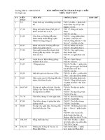 TÁCH TIẾT ĐÔI LỚP 7