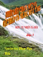 Bài soạn tu nhien xa hoi 3