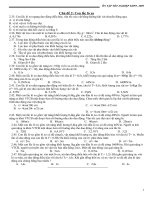 Bài giảng ôn tập học kì 1- vật lí 12