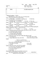 De kiem tra co dap an