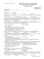 DE+DA KTra HK 1lop 12