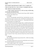 Một số kiến nghị nhằm hoàn thiện, nâng cao hiệu quả công tác kế toán nvl, ccdc ở công ty chế biến nông sản thực phẩm-xuất khẩu hảI dương