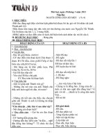 Tài liệu Giáo án 5- Tuần 19 và 20(CKTKN- BVMT)