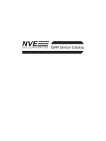 NVE GMR Sensor Catalog