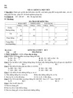 Tiet 14 KT hinh 6 (2 đề)