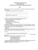 Bài soạn Đề thi HSG Tiếng Việt 1