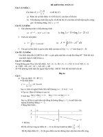 Gián án De kiem tra TOAN 12 THANG 01 2011