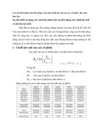 Các mô hình phân tích biến động và dự báo chuỗi lợi suất của các cổ phiếu  dha