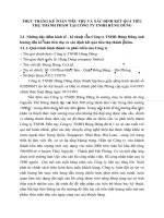 THỰC TRẠNG KẾ TOÁN TIÊU THỤ VÀ XÁC ĐỊNH KẾT QUẢ TIÊU THỤ THÀNH PHẨM TẠI CÔNG TY TNHH HÙNG DŨNG