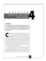 Essential Practice with Math