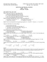 de thi mon li hoc ki 1 12 co dap an