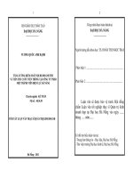 Tăng cường kiểm soát nội bộ đối với doanh thi tiền thu cước viễn thông tại công ty TNHH một thành viên điện lực đà nẵng 