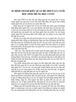 Tâm lí HS lớp  9