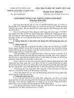 Tài liệu Giải pháp NCCL huyện HN