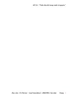 Bài giảng DE TAI LOC