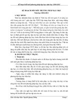 Kế hoạch đổi mới PPDH