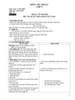 mỹ thuật 5 tuần 11-23