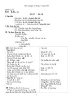 giao an lop 1 tuan 17 dep da chinh sua