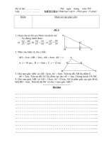 Bài giảng Kiểm tra 15'''' hình 8