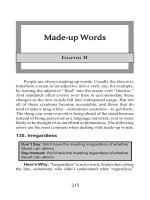 Made-up Words