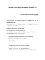 Đối phó với cảm giác hồi hộp về bài kiểm tra