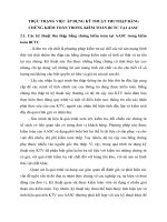 THỰC TRẠNG VIỆC ÁP DỤNG KỸ THUẬT THUTHẬP BẰNG CHỨNG KIỂM TOÁN TRONG KIỂM TOÁN BCTC TẠI AASC