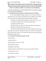 THỰC TRẠNG VỀ TỔ CHỨC CÔNG TÁC KẾ TOÁN TẬP HỢP CHI PHÍ TÍNH GIÁ THÀNH CÔNG TRÌNH XÂY DỰNG CƠ BẢN Ở CHI NHÁNH CÔNG TY CỔ PHẦN CƠ ĐỆN VÀ XÂY DỰNG TẠI THANH HOÁ