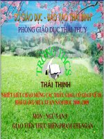 Gián án Mua xuan nho nho - Thanh hai