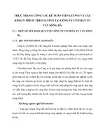 THỰC TRẠNG CÔNG TÁC KẾ TOÁN TIỀN LƯƠNG VÀ CÁC KHOẢN TRÍCH THEO LƯƠNG TẠI CÔNG TY CỔ PHẦN TƯ VẤN SÔNG ĐÀ