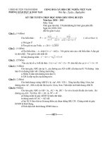 Bài giảng HSG vong huyen 2010-2011