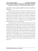 THỰC TRẠNG CÔNG TÁC HẠCH TOÁN KẾ TOÁN NGUYÊN VẬT LIỆU TẠI CÔNG TY CỔ PHẦN MAY THĂNG LONG