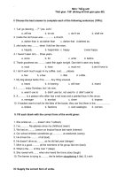 Bài soạn Đề HSG Anh_9 số 4