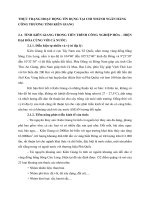 THỰC TRẠNG HOẠT ĐỘNG TÍN DỤNG TẠI CHI NHÁNH NGÂN HÀNG CÔNG THƯƠNG TỈNH KIÊN GIANG