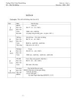 Bài soạn giaoan lop 1 tuan 19