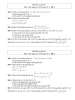 Đề kiểm tra học kì I và đáp án chi tiết