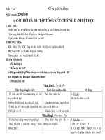 Gián án VL8-tiết 34