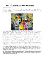 Bài giảng Nghỉ Tết Nguyên đán Tân Mão 8 ngày