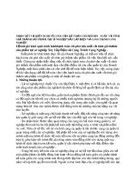 NHẬN XẾT VÀ KIẾN NGHỊ VỀ CÔNG TÁN KẾ TOÁN CHI PHÍ SẢN   XUẤT VÀ TÍNH GIÁ THÀNH SẢN PHẨM TẠI XÍ NGHIỆP XÂY LẮP ĐIỆN VÀ CÔNG TRÌNH CÔNG NGHIỆP