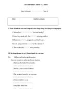 Gián án the fifteen min test